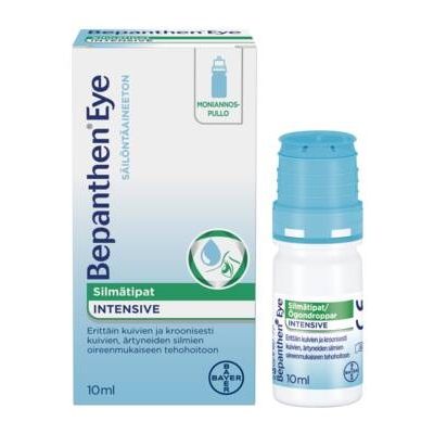 Bepanthen Eye Intensive silmätipat pullo 10 ml